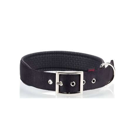 Pet Interest Neoprene Standard Κολάρο Σκύλου σε Μαύρο Χρώμα Medium 2x50cm