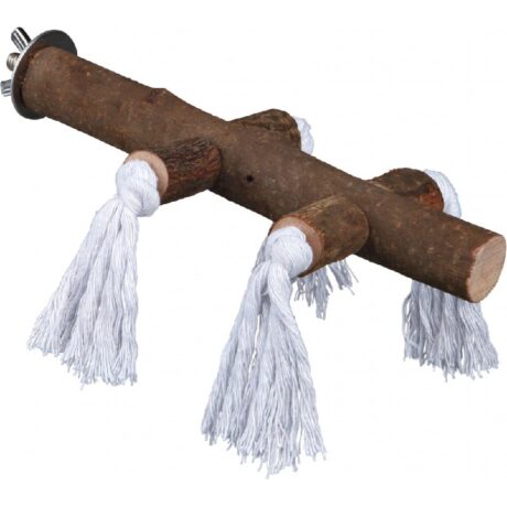 Trixie Ξύλινη Πατήθρα με Σχοινί 25cm