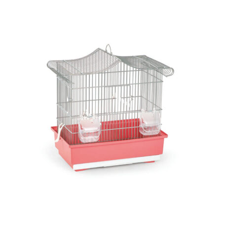 Domus Molinari Carina Color Cromo Κλουβί Ωδικών Πτηνών 40x24x41cm