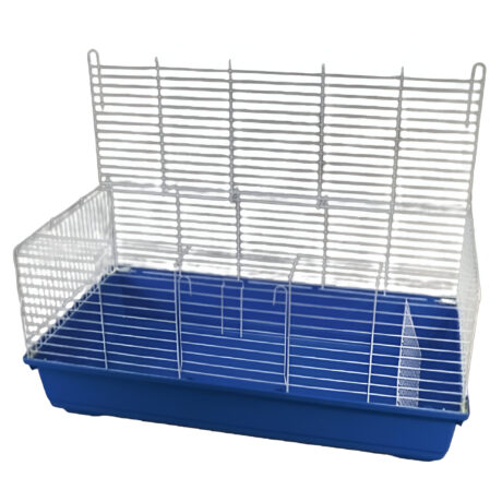 Domus Molinari Κλουβί για Κουνέλια Λευκό 100x55x44cm