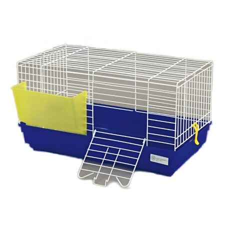 Domus Molinari Cavia 1 Bianca Κλουβί για Κουνέλια 58x32x30cm