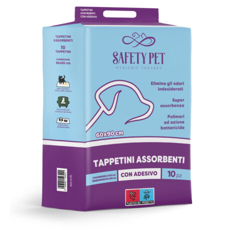 Safety Pet Quickdry Επιδαπέδιες Πάνες Σκύλου 60×90cm 10τμχ