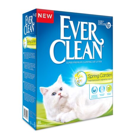 Ever Clean Spring Garden Clumping Άμμος Υγιεινής Γάτας 6lt