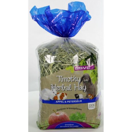 Esve Χόρτο Timothy με Μήλο & Μαϊντανό για Κουνέλια & Τρωκτικά  600gr