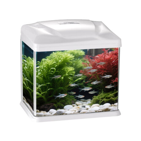 Ενυδρείο με Φίλτρο & LED Λευκό 45lt 39x26x44.5cm