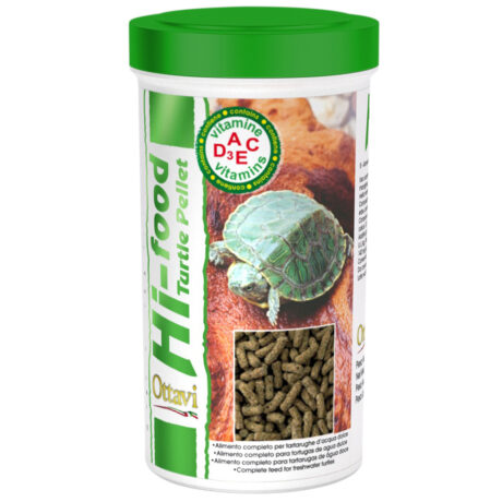 Ottavi Hi-Food Turtle Pellet Τροφή για Χελώνες σε Κόκκους 250ml/75gr