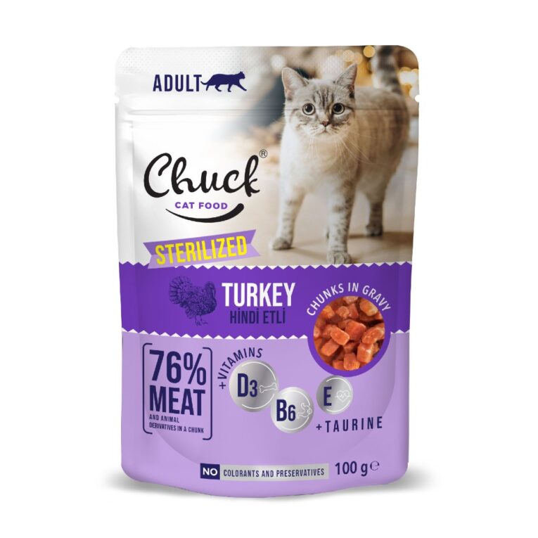 PETHELLAS_Chuck Pouch Sterilized with Turkey 100g