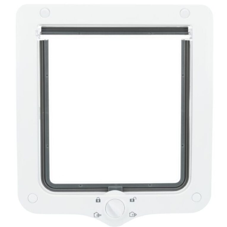 PETHELLAS_Πόρτα Γάτας Trixie 4 Κατευθύνσεων Flap Door XXL ΜΕ Tunnel Διαστάσεων 24 × 28 cm