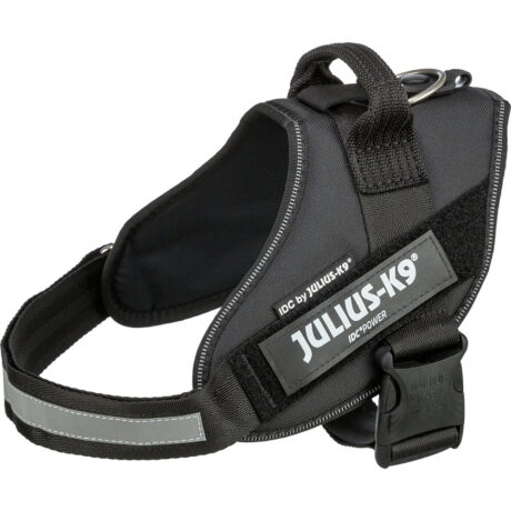 Trixie Julius K9 Σαμαράκι Σκύλου XXLarge Μαύρο 82-115cm/50mm