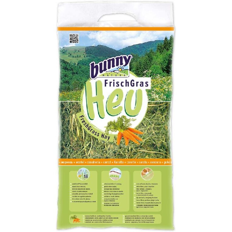 Χόρτο Bunny Nature Freshgrass Hay & Καρότο 500gr
