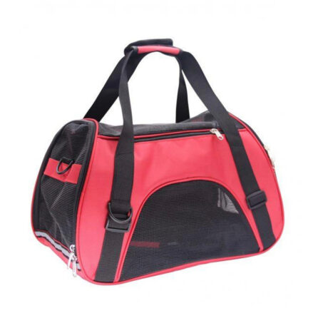 Pawcare Τσάντα Μεταφοράς Κόκκινη Large 52x29x34cm