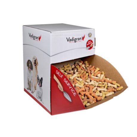 Vadigran Bakker Snack Dog Biscuits Bones Mix Μπισκότα Σκύλου 10kg
