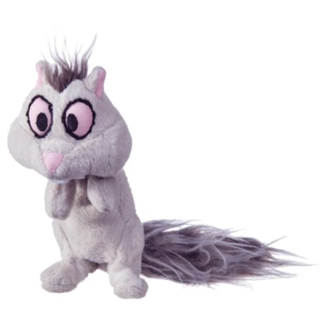 Barry King Squirrel Λούτρινο Παιχνίδι Σκύλου Small Γκρι 29cm
