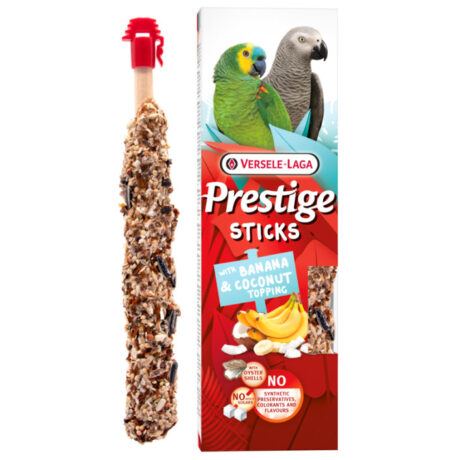 Versele Laga Prestige Sticks Parrots με Μπανάνα & Καρύδα 2x70gr