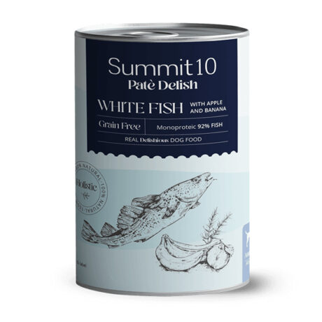 Summit10 Patè Delish Ψάρι 92% με Μήλο και Μπανάνα 400gr