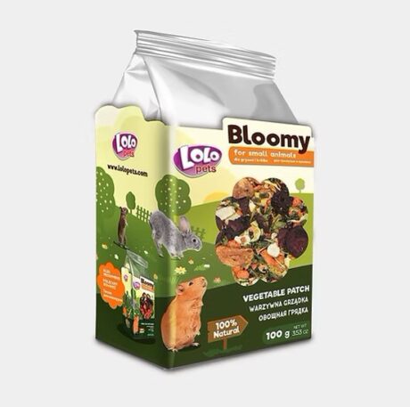 Lolo Pets Vita Herbal Vegetable Patch Λιχουδιά Τρωκτικών 100gr