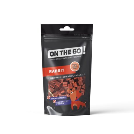 On The Go Bites Λιχουδιές με Κουνέλι 25gr