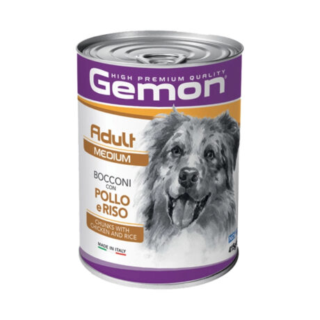 Gemon Κονσέρβα Σκύλου με Κοτόπουλο & Ρύζι  415gr