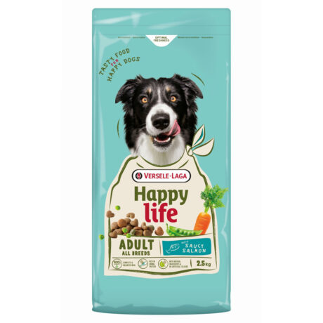 Happy Life Adult Salmon Ξηρά Τροφή Σκύλου 2.5kg