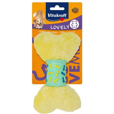 Vitakraft Bone Plush Plastic Παιχνίδι Σκύλου Πράσινο