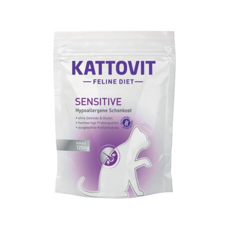 Kattovit Sensitive Ξηρά Τροφή Γάτας με Κοτόπουλο & Λαχανικά 1.25kg