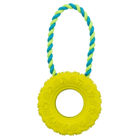 Trixie Παιχνίδι Σκύλου Λάστιχο με Σκοινί