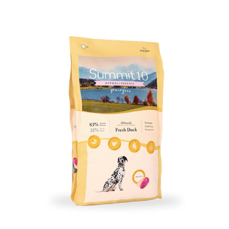 Summit10 Grain Free Adult Dog με Φρέσκια Πάπια και Γλυκοπατάτα 3kg