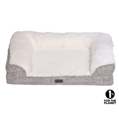 Vadigran Sofa Bed Alys Beige White Καναπές Κρεβάτι Σκύλου 110x90x22cm