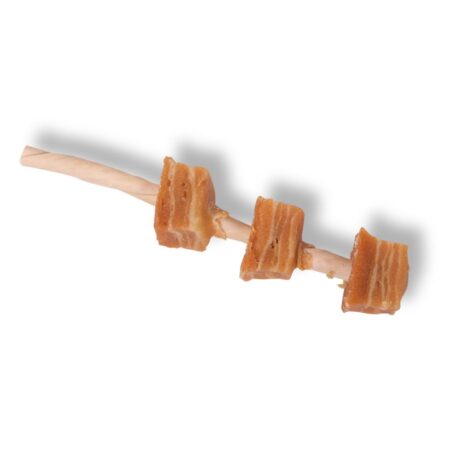 Vadigran Butcher BBQ Collagen Sticks with Chicken Cubes Λιχουδιές Σκύλου με Κοτόπουλο 12cm Χύμα