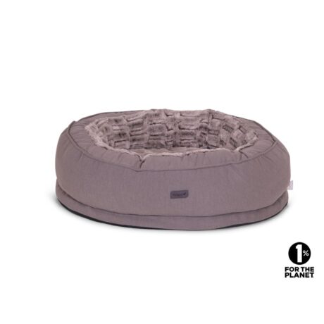 Vadigran Liah Oval Basket Taupe Καλάθι Σκύλου 80x60x22cm