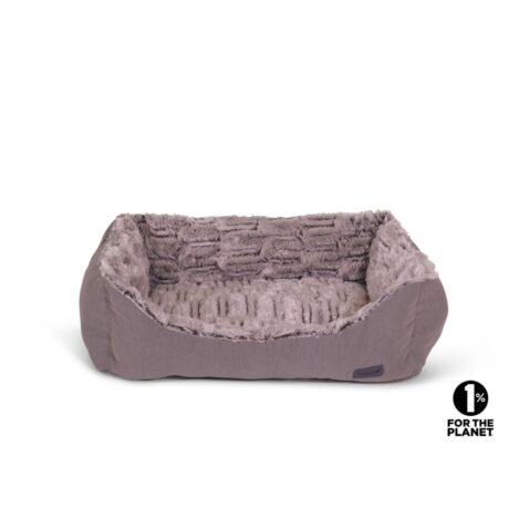 Vadigran Liah Square Basket Taupe Καλάθι Κρεβάτι Σκύλου 60x48x19cm