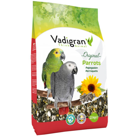 Vadigran Parrot Original Ολοκληρωμένη Τροφή για Παπαγάλους 2.5kg