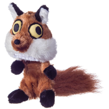 Barry King Fox Λούτρινο Παιχνίδι Σκύλου Small Καφέ 29cm