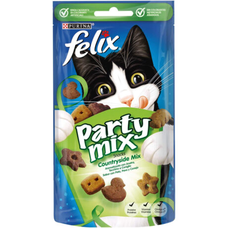 Felix Party Mix Countryside Λιχουδιά Γάτας 60gr