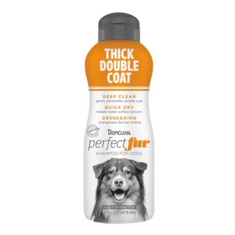 Tropiclean Perfect Fur Thick Double Coat Shampoo Σαμπουάν Σκύλου 473ml