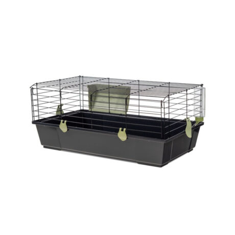 Voltrega Κλουβί Κουνελιών N1 Μαύρο 80x46x35cm