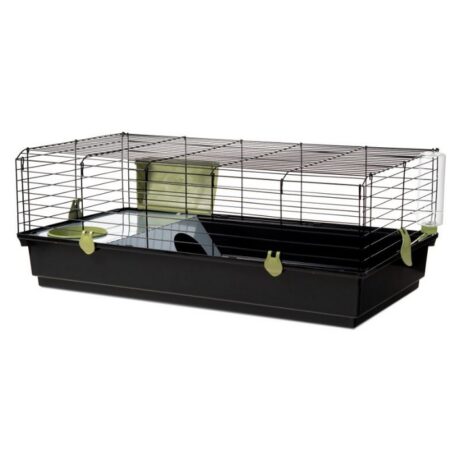 Voltrega Κλουβί Κουνελιών Μαύρο 55x39x100cm