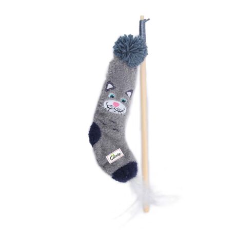 AFP Sock Wand Cat Παιχνίδι Γάτας 35x8x2cm