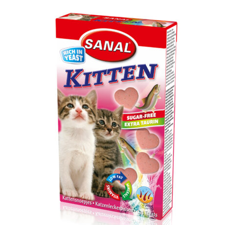 Sanal Λιχουδιά για Γατάκια με Σολομό 30gr