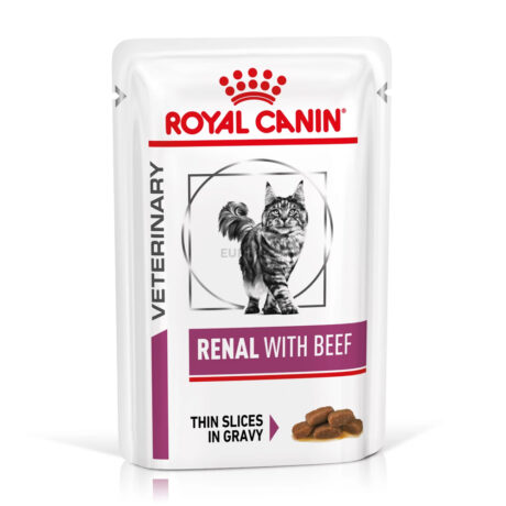 Royal Canin Cat Renal Beef Φακελάκι Υγρή Τροφή Γάτας 85gr