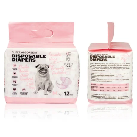 Perfect Care Πάνες-Βρακάκια Σκύλου Medium 12τμχ 28-48cm