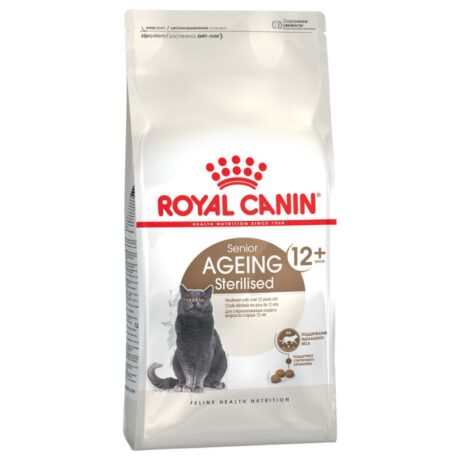 Royal Canin Ageing Sterilised 12+ Ξηρά Τροφή Στειρωμένης Γάτας με Πουλερικά 2kg