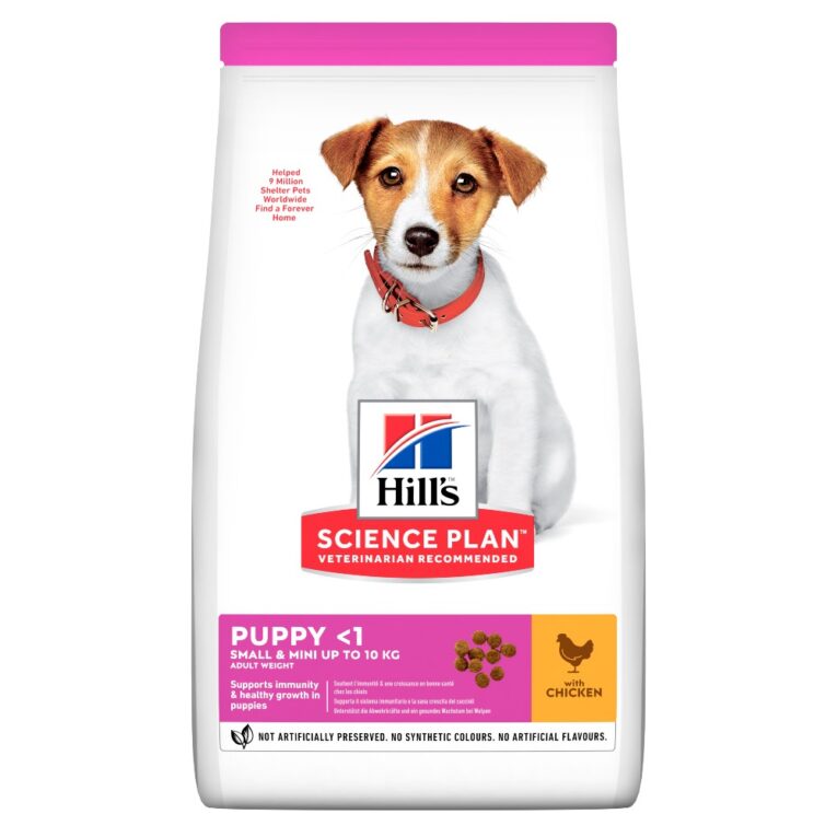 PETHELLAS_ΚΟΥΤΑΒΙΟΥ HILL'S SCIENCE PLAN PUPPY SMALL&MINI ΚΟΤΟΠΟΥΛΟ 1.5KG