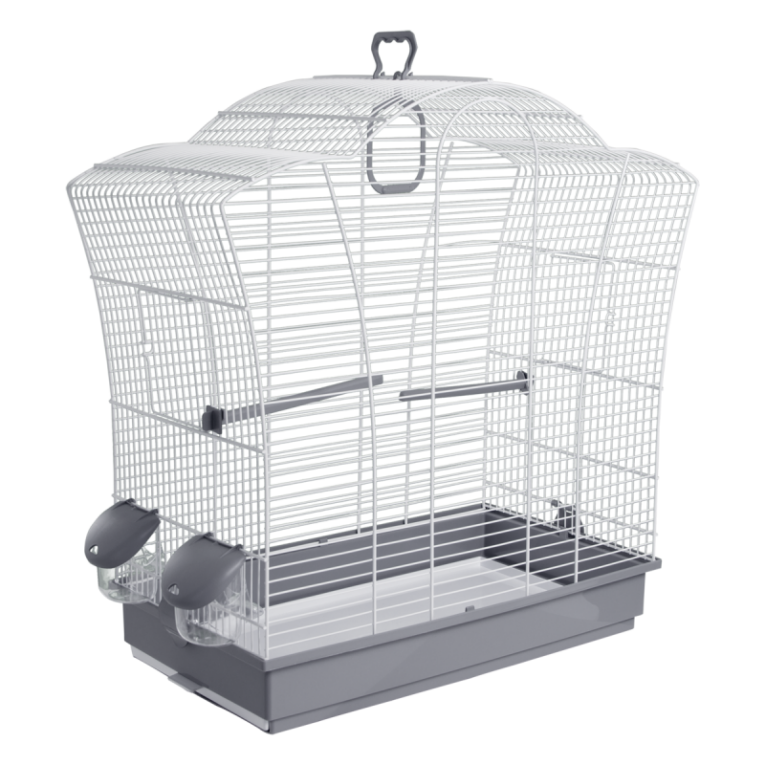 Voltrega κλουβί πουλιών λευκό