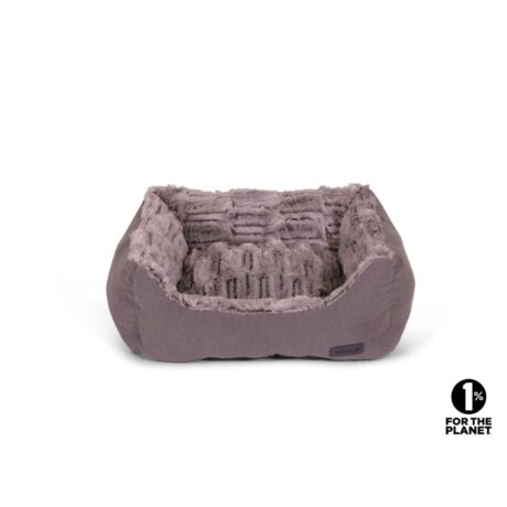 Vadigran Liah Square Basket Taupe Καλάθι Κρεβάτι Σκύλου 45x40x19cm