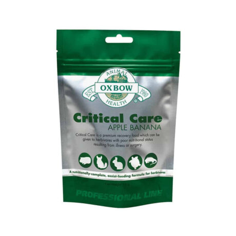 Oxbow Critical Care Herbivore Κλινική Δίαιτα Μήλο και Μπανάνα 141gr