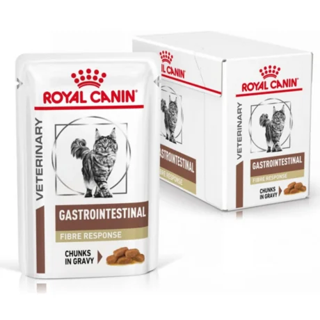 Royal Canin Cat GastroIntestinal Fibre Response Φακελάκια Υγρή Τροφή Γάτας 12x85gr