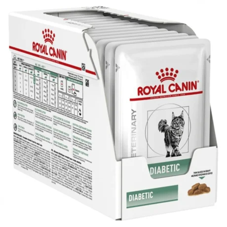 Royal Canin Cat Diabetic Φακελάκια Υγρή Τροφή Γάτας 12x85gr