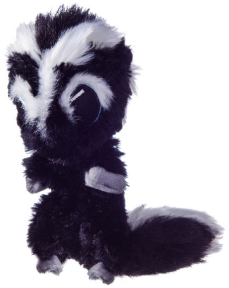 Barry King Skunk Λούτρινο Παιχνίδι Σκύλου Small Ασπρόμαυρο 29cm