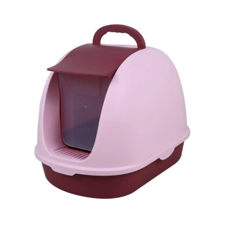 Pet Interest Κλειστή Τουαλέτα Mat Ροζ 56x39x42cm